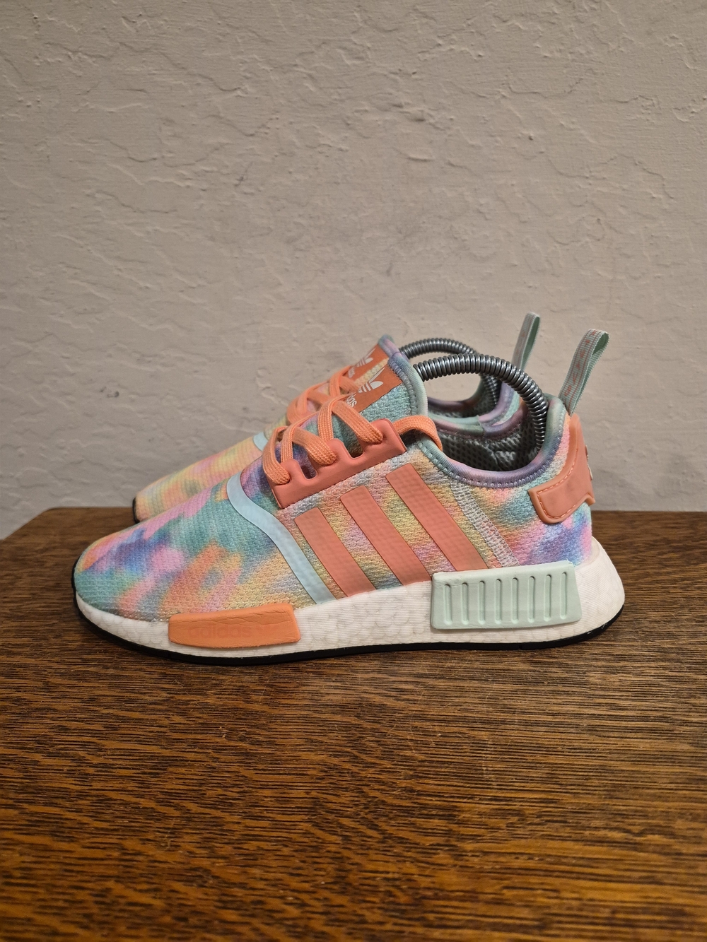 Adidas NMD_R1 'Tie-Dye' Athletic Running Shoes 
Women's Size US 7